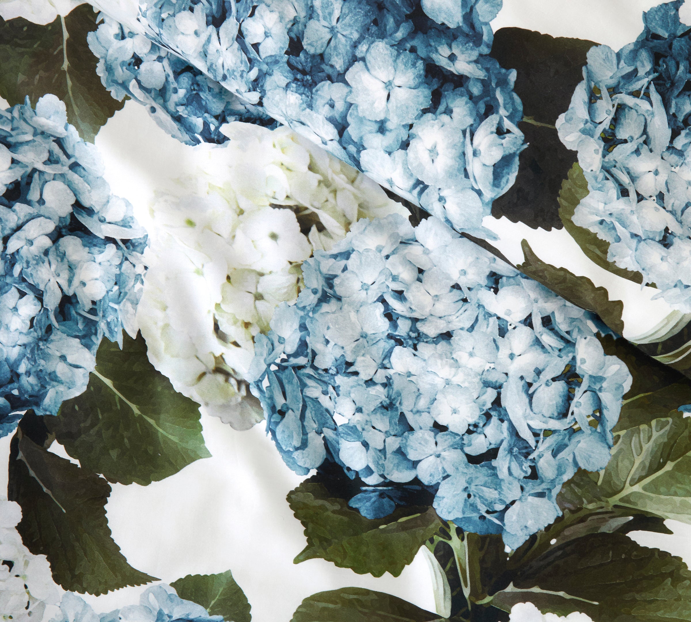 Beloved Hydrangea Duvet Cover Set | Blue Floral-4