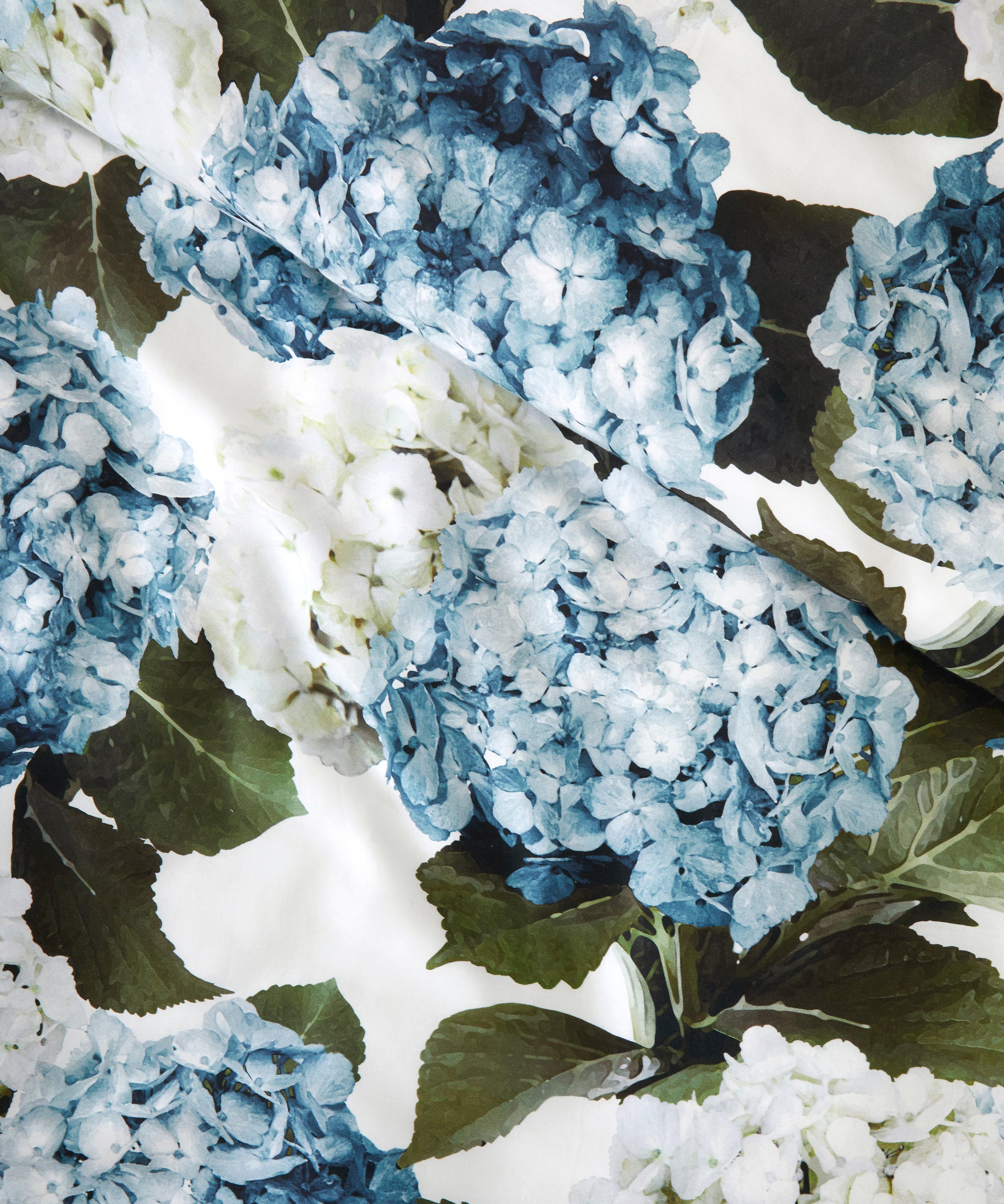 Beloved Hydrangea Duvet Cover Set | Blue Floral-4