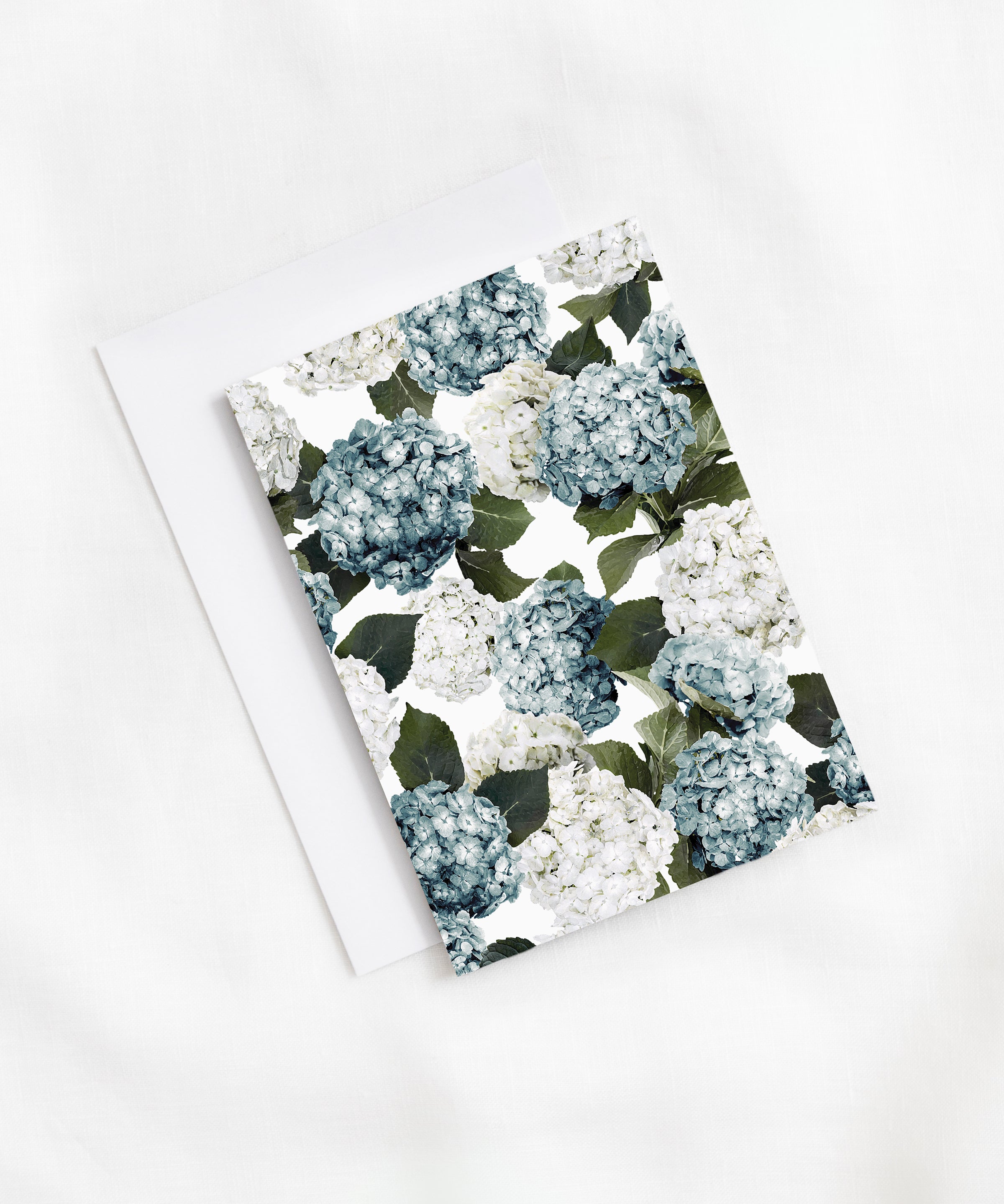 Beloved Hydrangea Greeting Card | Floral-2
