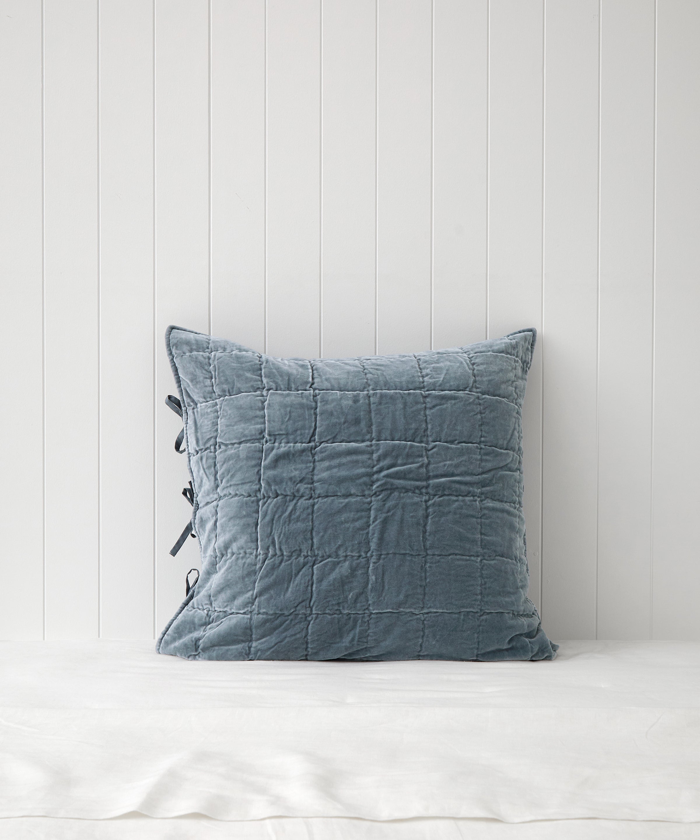 Belvedere Velvet European Pillowcase | Haze-1