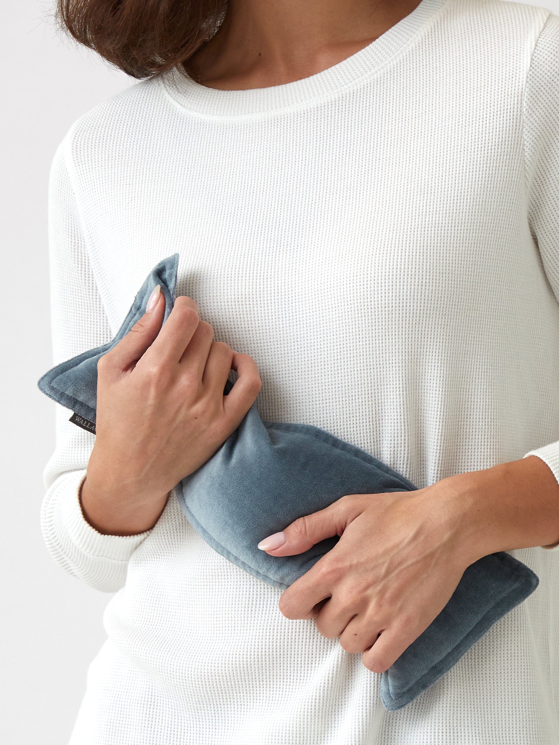 Belvedere Velvet Hot & Cold Pillow | Haze-1