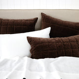 Belvedere Velvet Quilt | Cocoa-2
