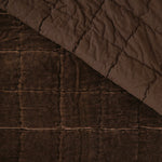 Belvedere Velvet Quilt | Cocoa-4