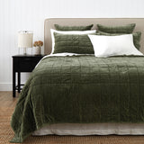 Belvedere Velvet Quilt | Willow-1
