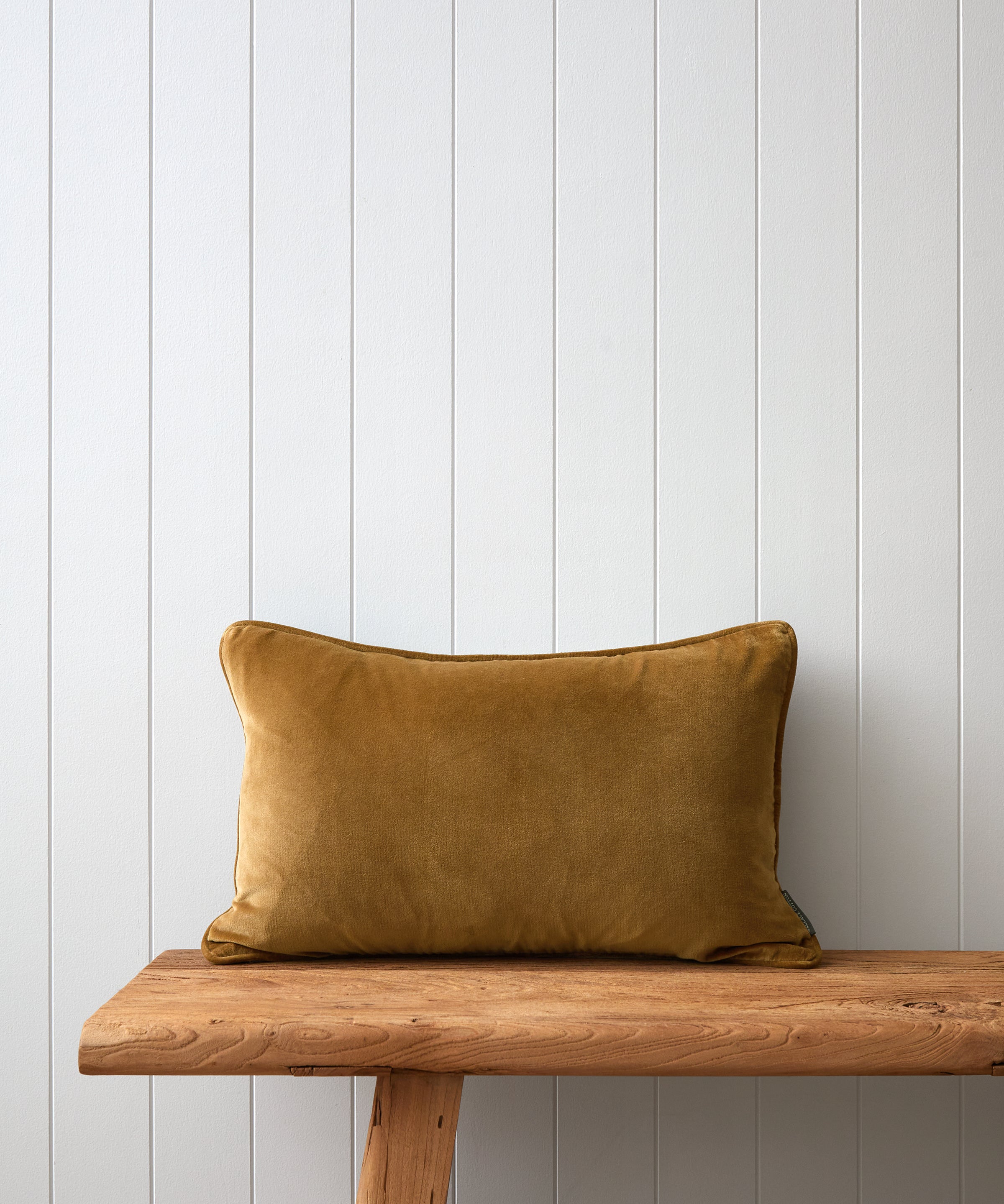 Belvedere Velvet Rectangle Cushion Cover | Ginger-1