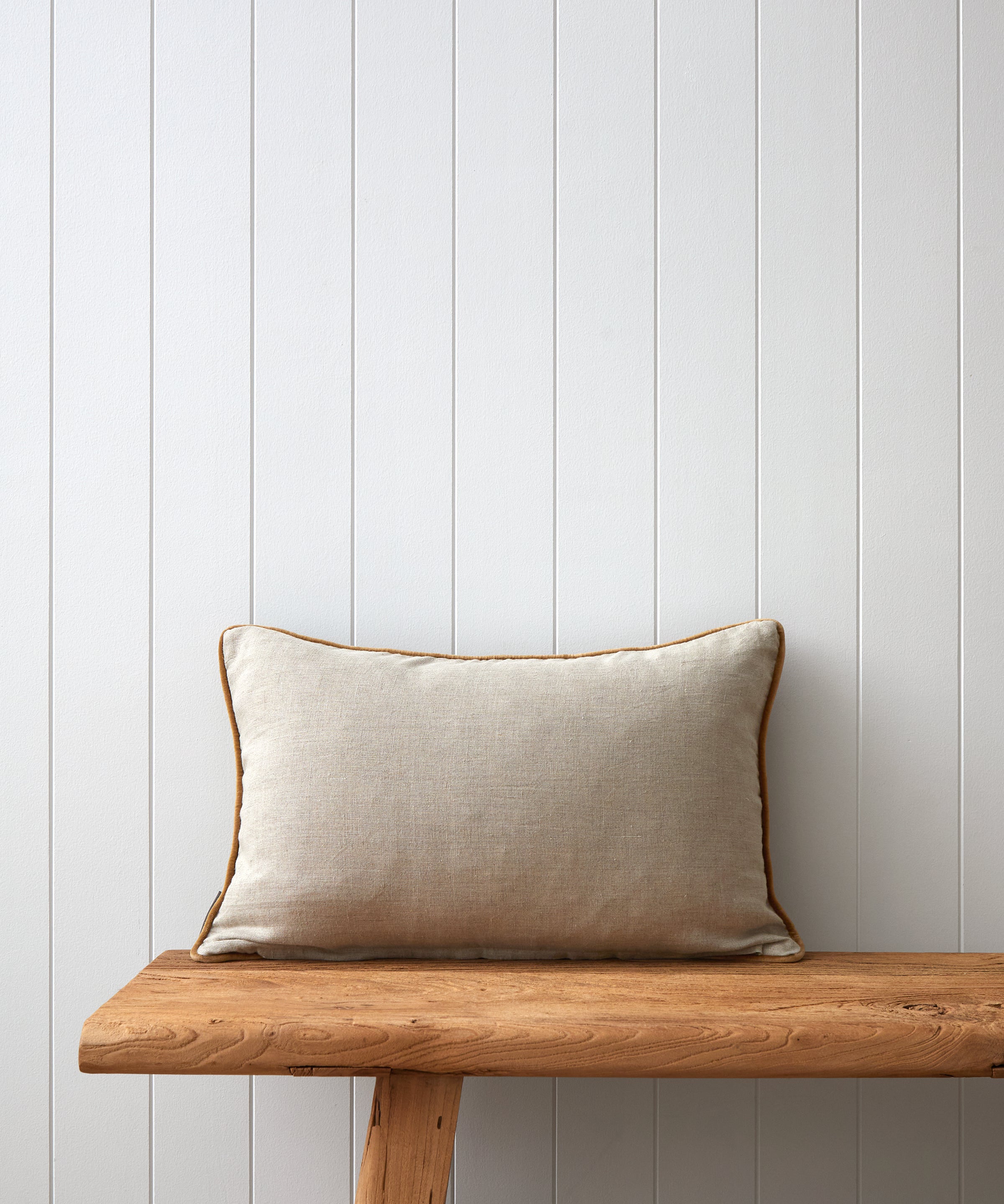 Belvedere Velvet Rectangle Cushion Cover | Ginger-3