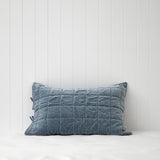Belvedere Velvet Standard Pillowcase | Haze-1