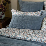 Belvedere Velvet Standard Pillowcase | Haze-2