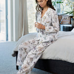 Blossom Long Sleeve PJ Shirt | Floral-5