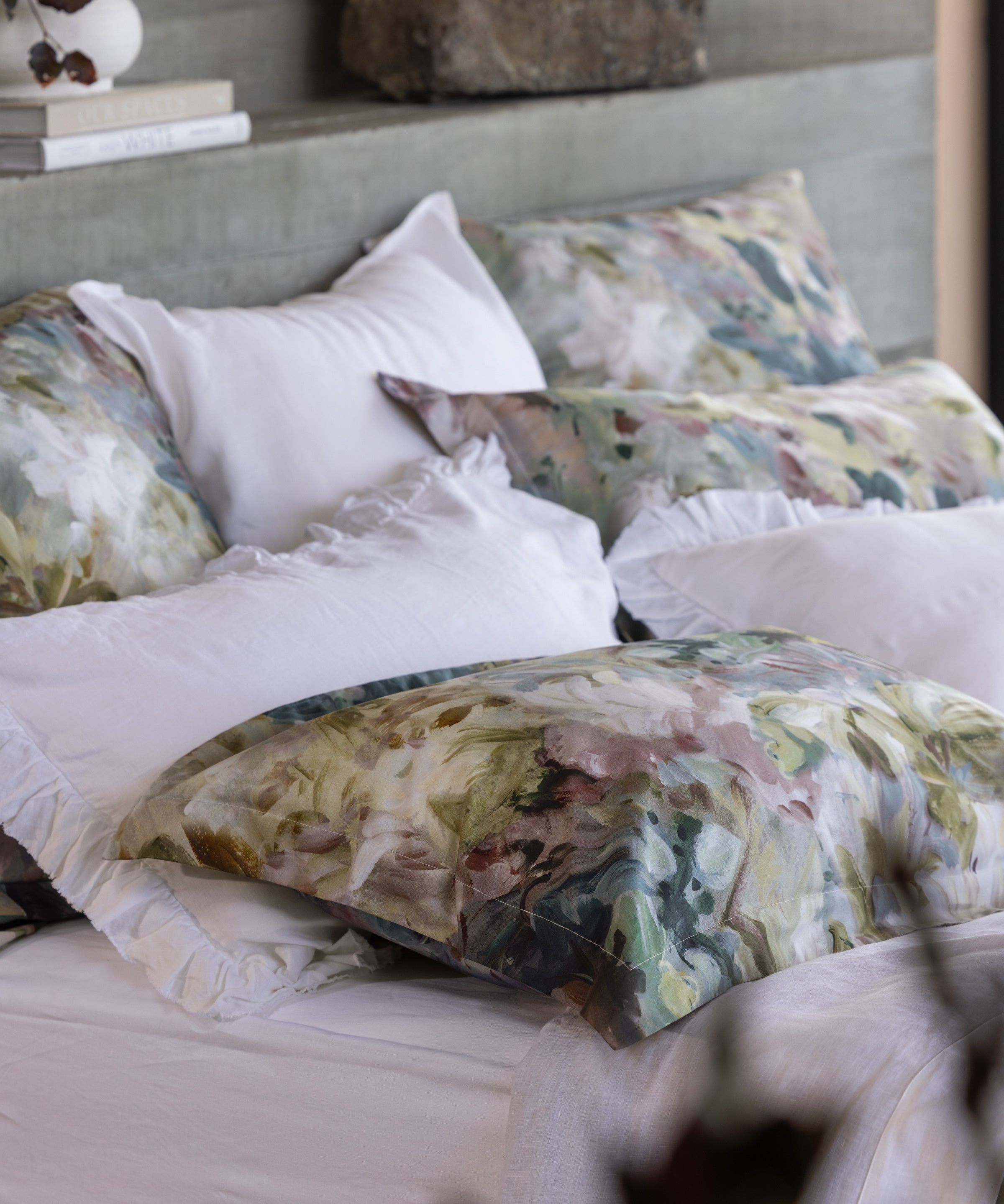 Botanic Wonder Oxford Pillowcase Set | Floral-2