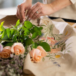 Bouquet Linen Tea Towel | Multi-2
