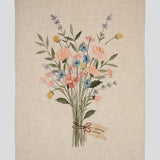 Bouquet Linen Tea Towel | Multi-3