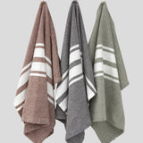 Brampton Tea Towel Set of 3 | Stripe-1