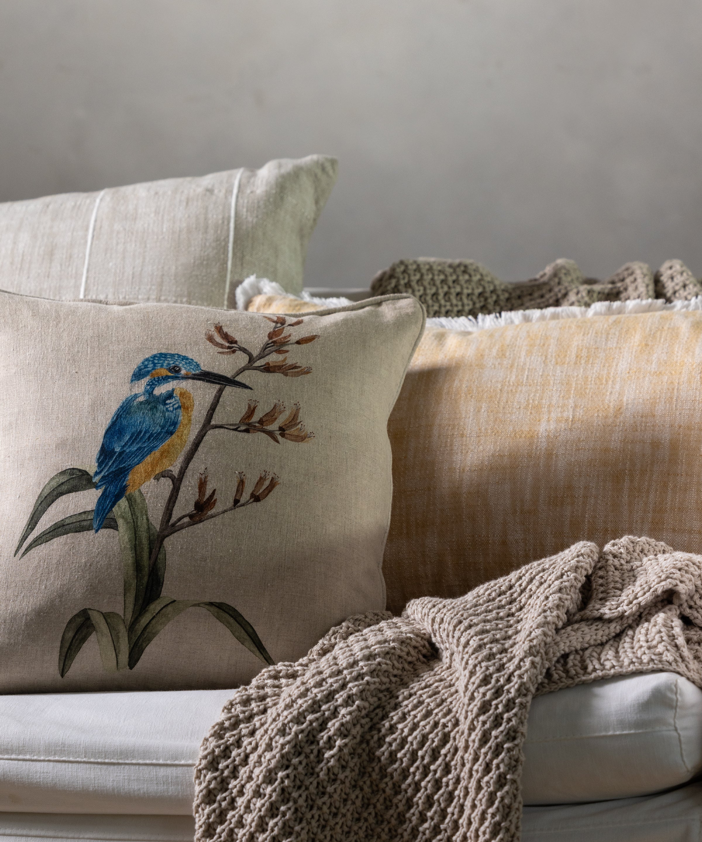 Breeze Rectangle Cushion Cover | Amber-2