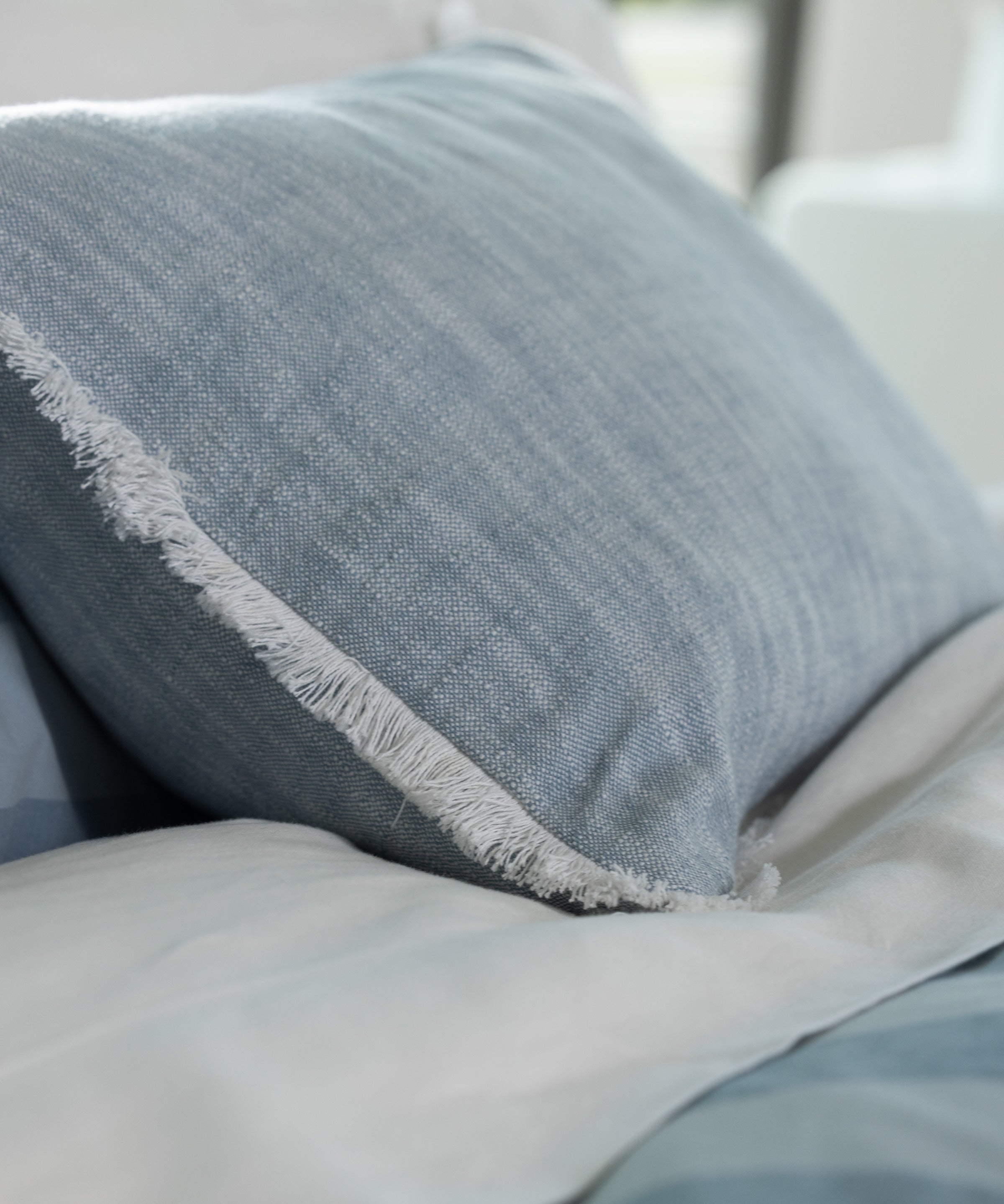 Breeze Rectangle Cushion Cover | Blue-2