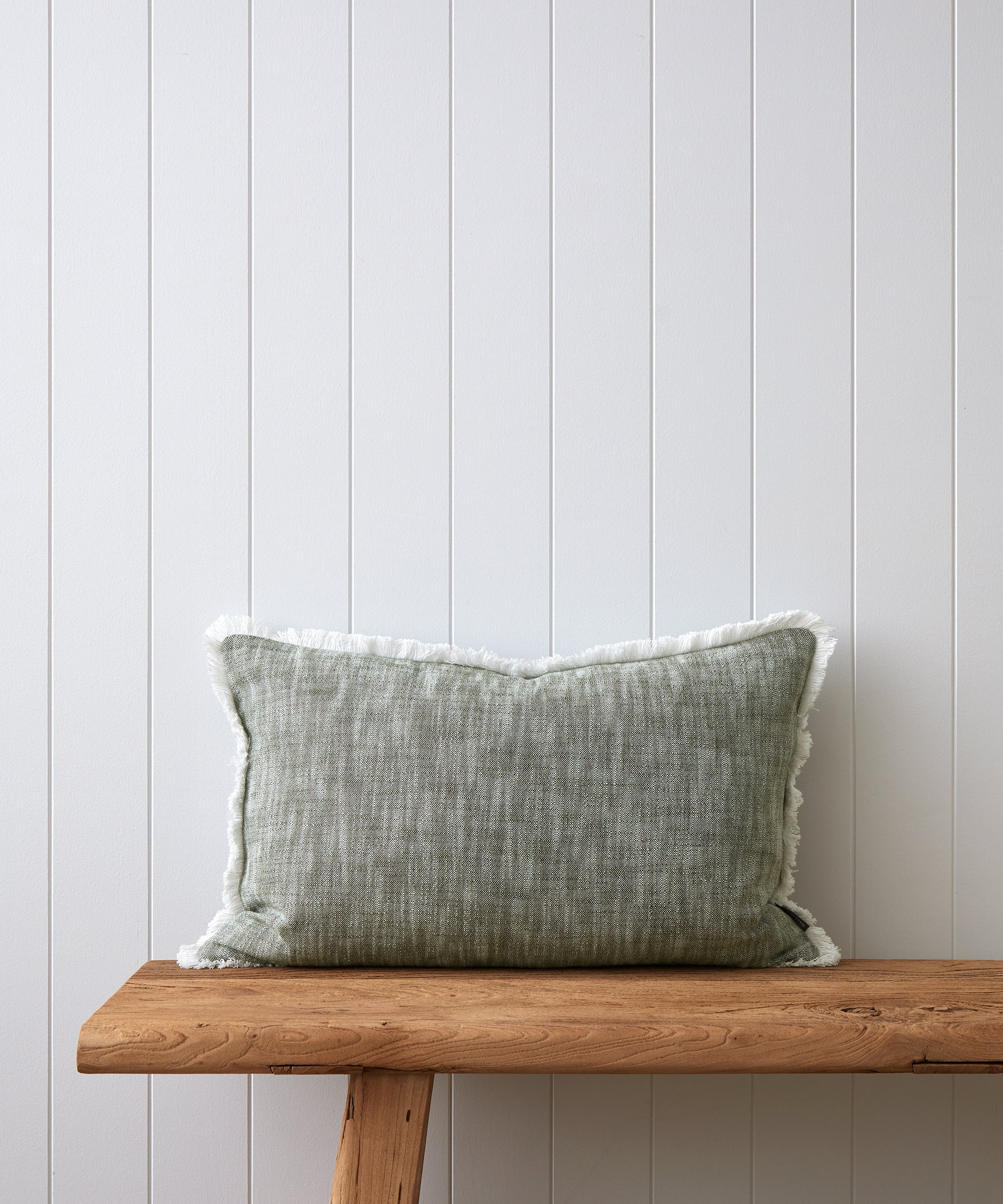 Breeze Rectangle Cushion Cover | Sage-1