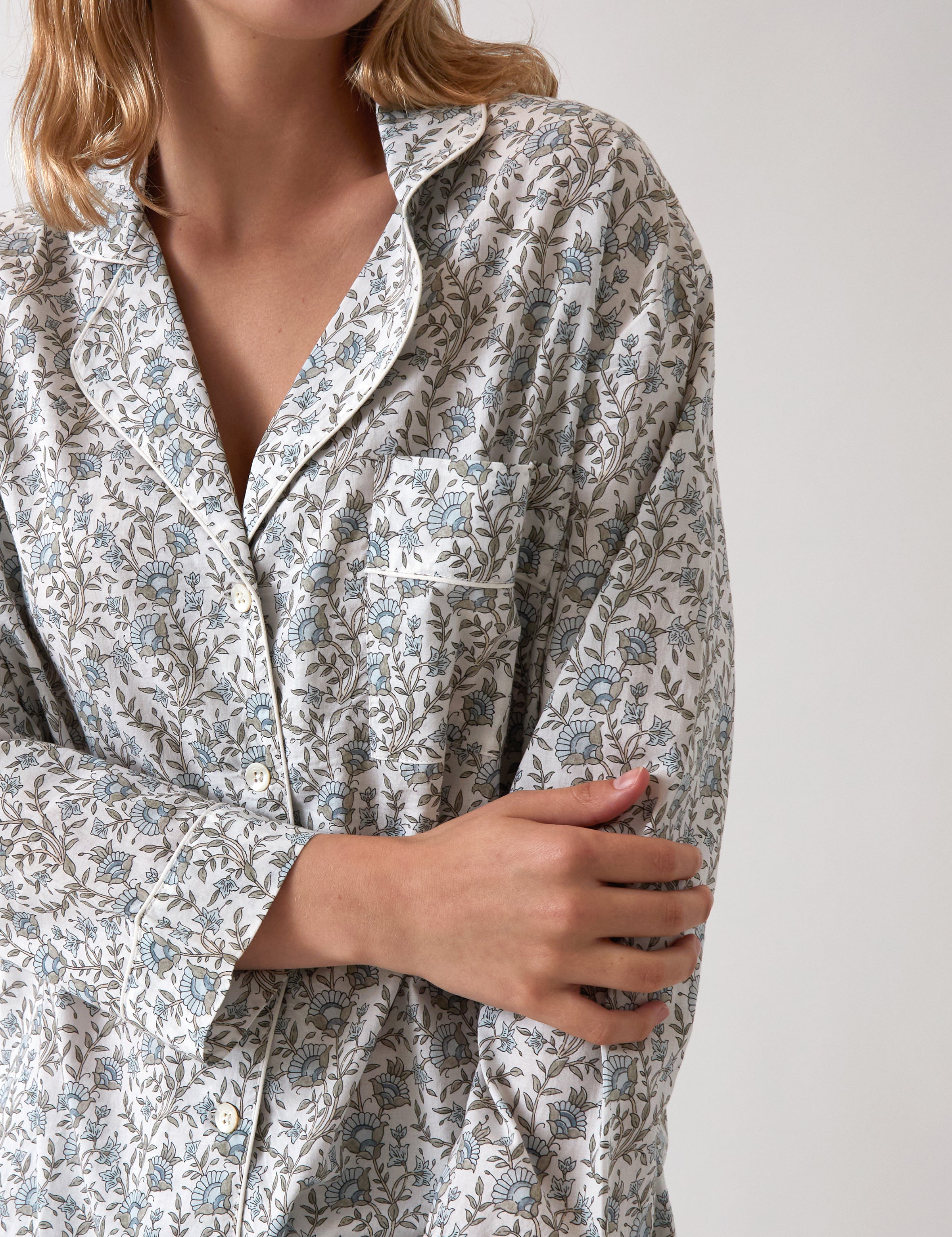 Briar PJ Shirt | Floral-2