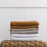 Brighton Cotton Throw | Natural-2