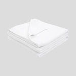 Brighton Cotton Throw | White-1
