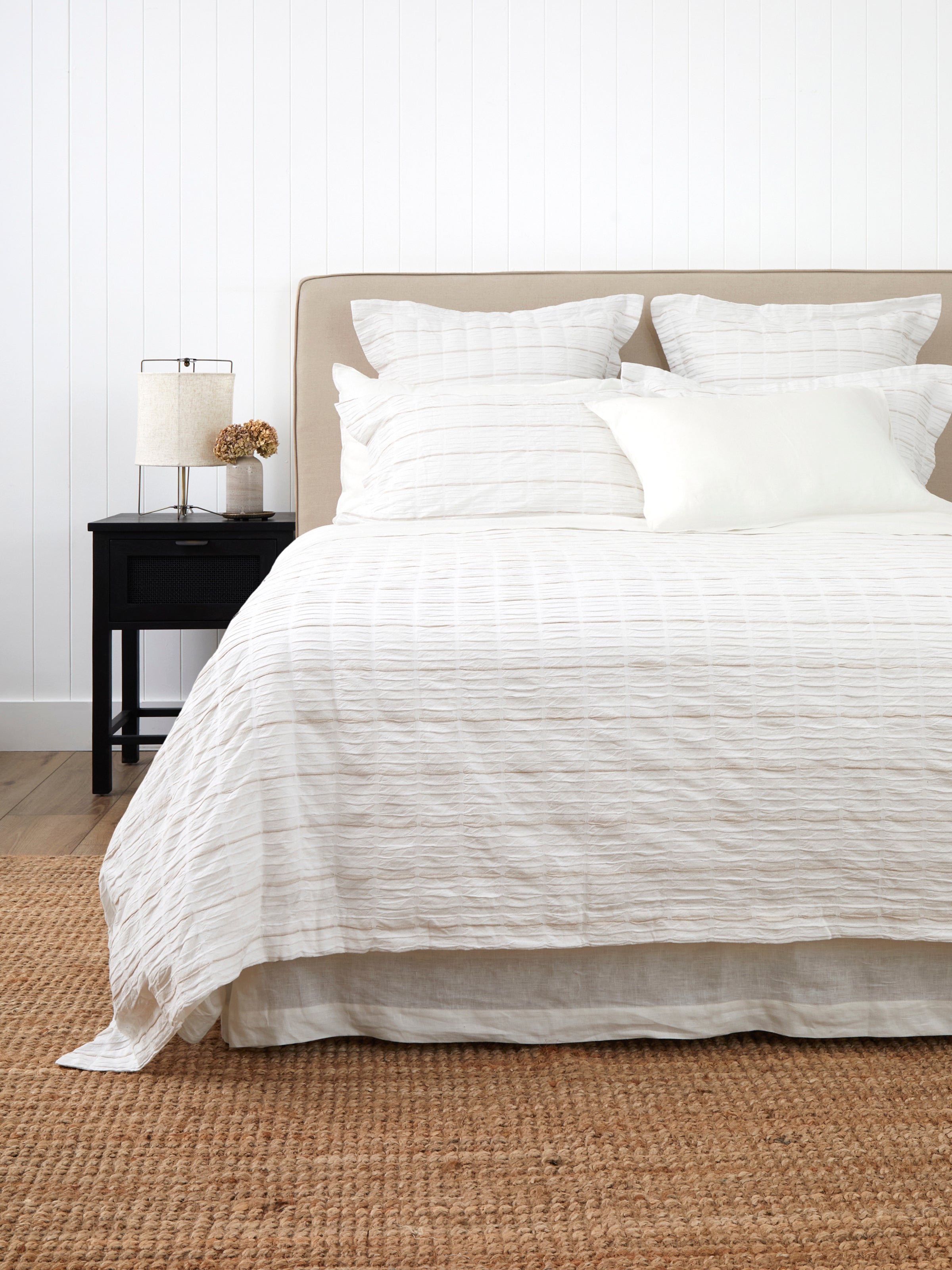 Brunswick Duvet Cover Set | Natural White-1