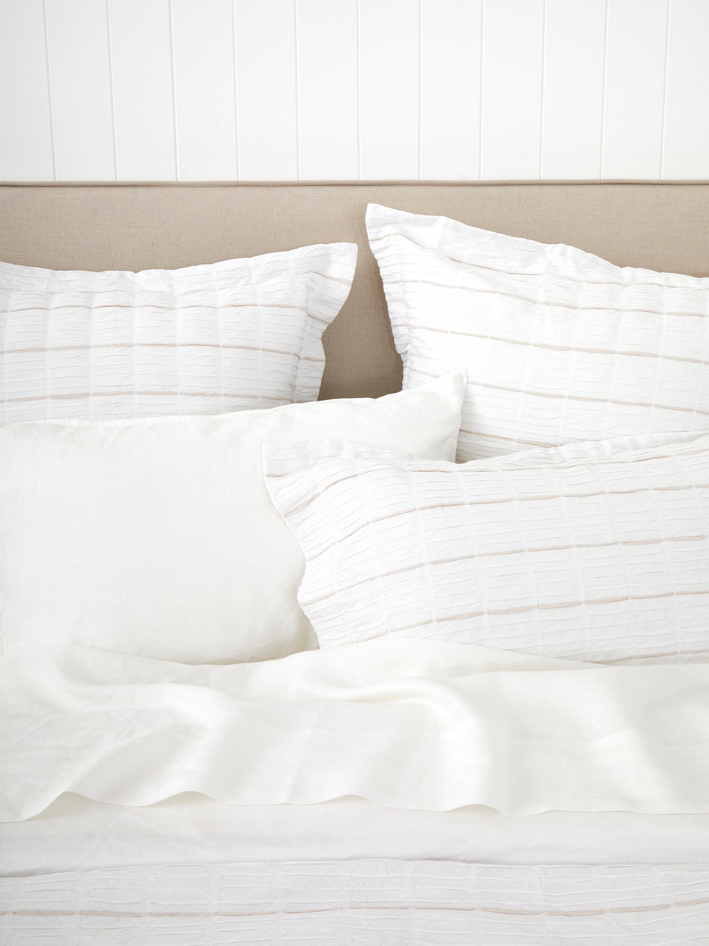 Brunswick Duvet Cover Set | Natural White-2
