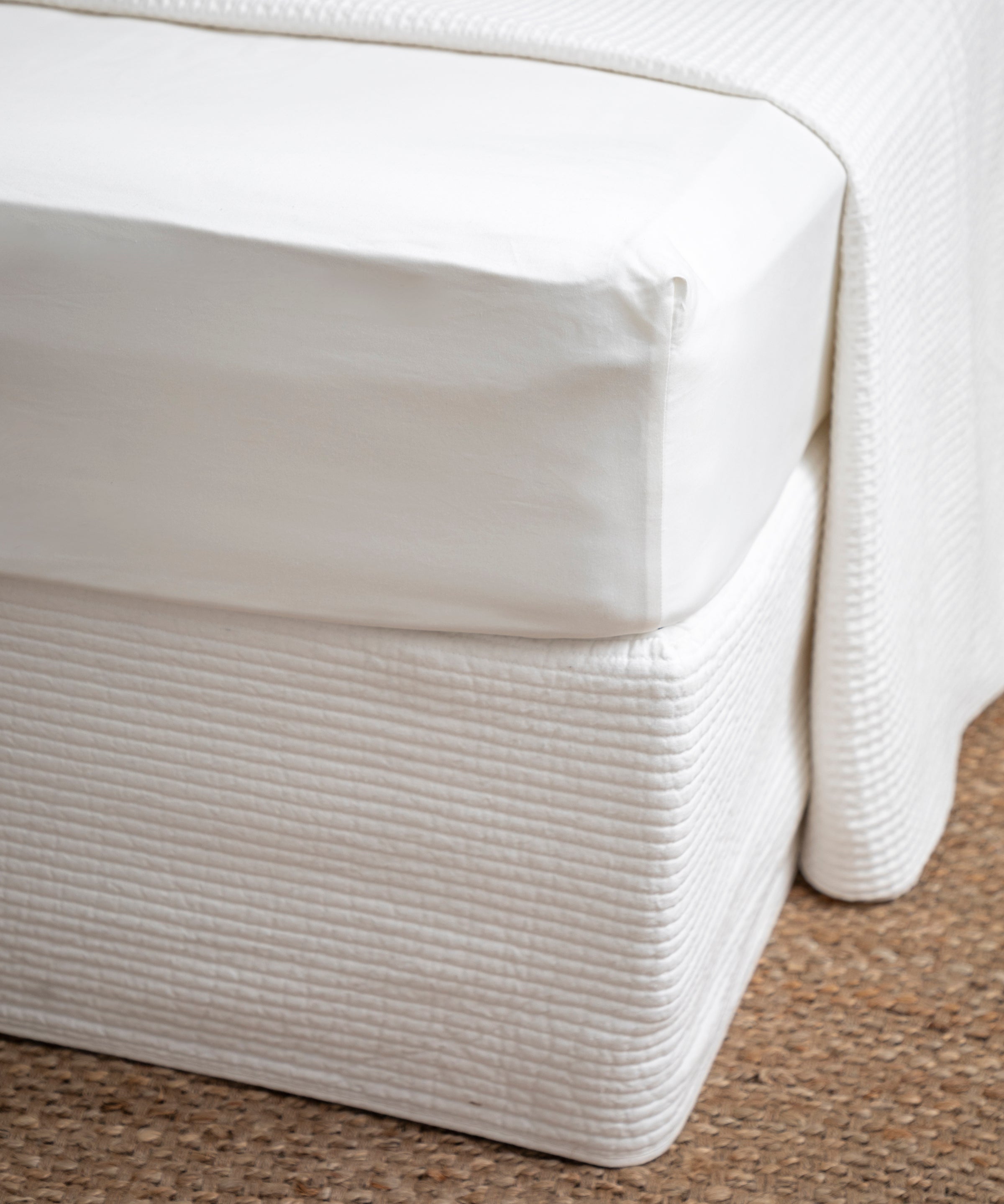 Bungalow Bed Skirt | White-1