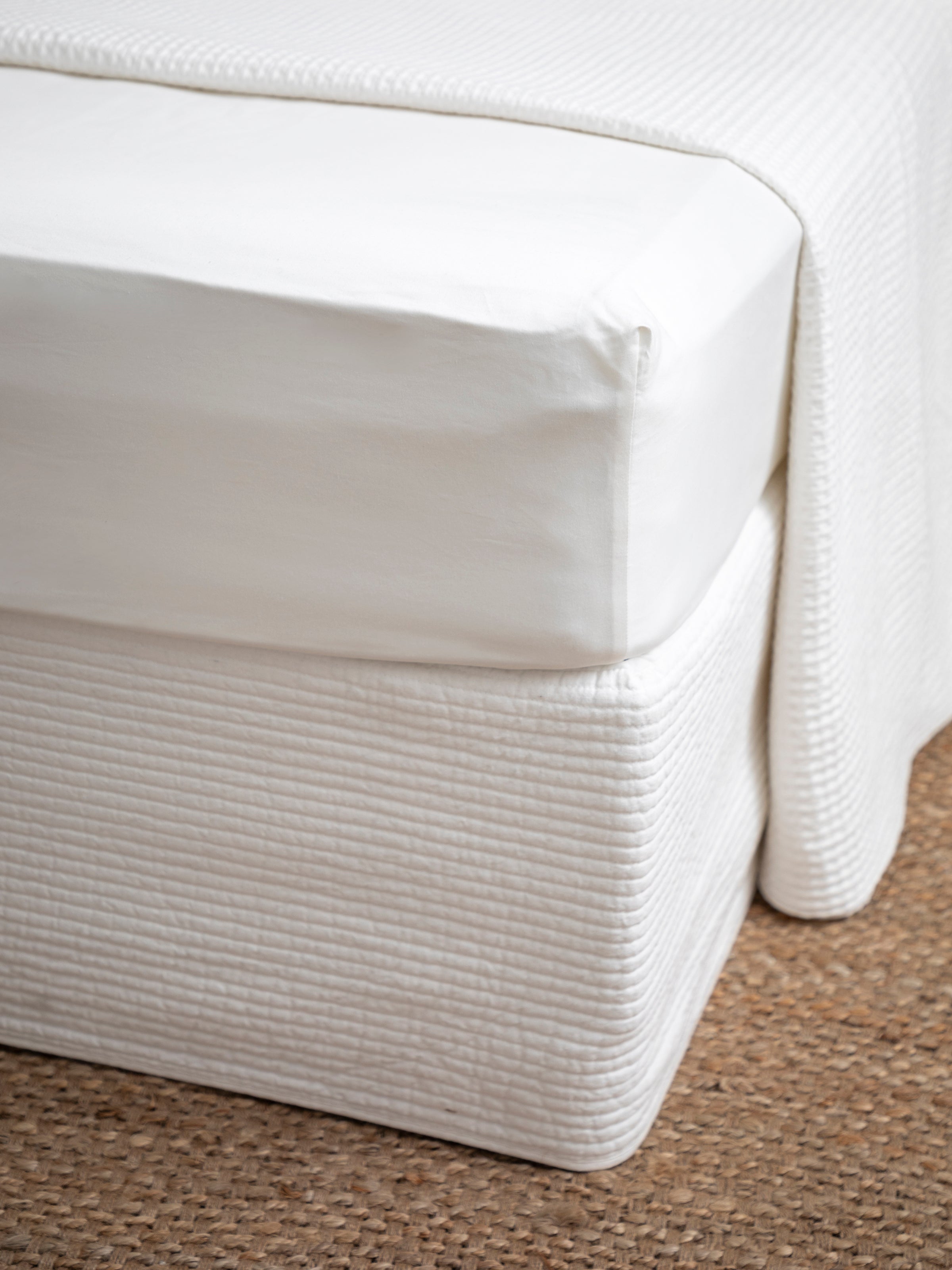 Bungalow Bed Skirt | White-1