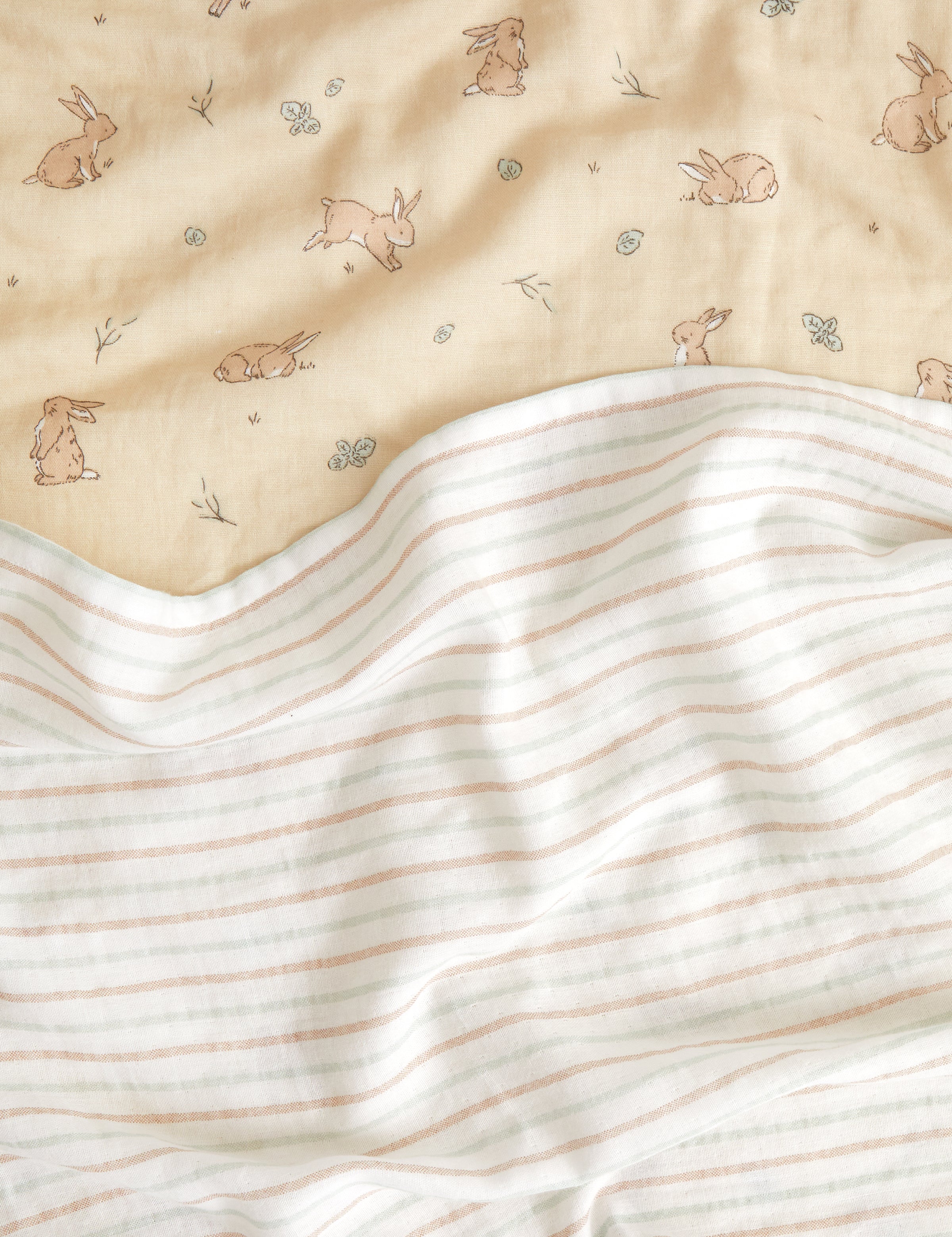 Bunny Lane Muslin Baby Wrap | Multi-2