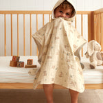 Bunny Lane Muslin Hooded Towel | Multi-1