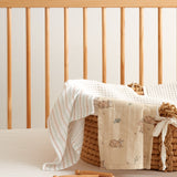 Bunny Lane Muslin Washcloths Set of 2 | Multi-1
