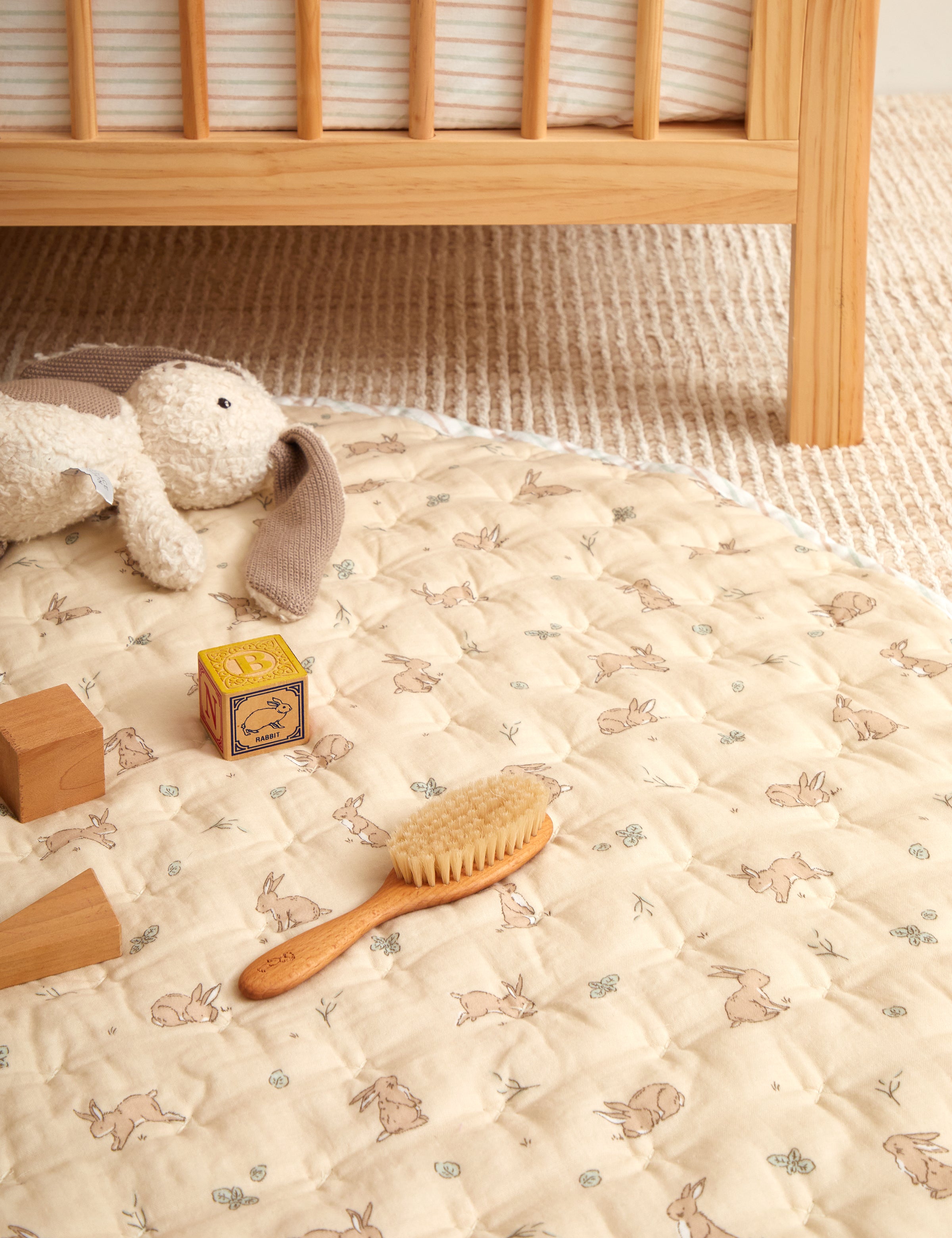 Bunny Lane Play Mat | Multi-3