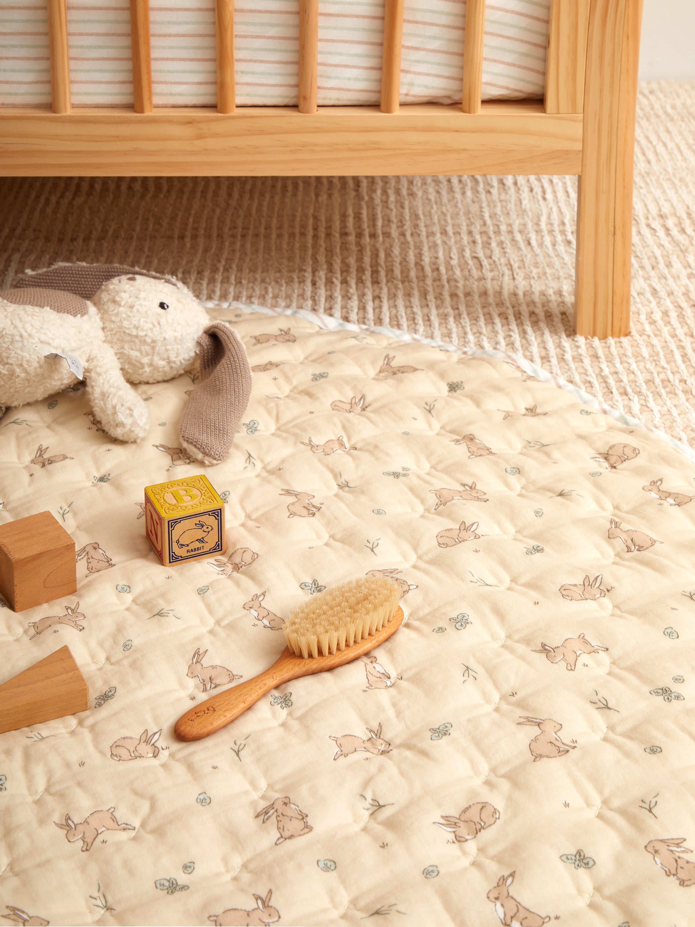 Bunny Lane Play Mat | Multi-3