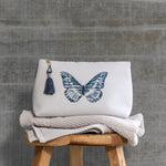 Butterfly Large Bath Bag | Natural-2