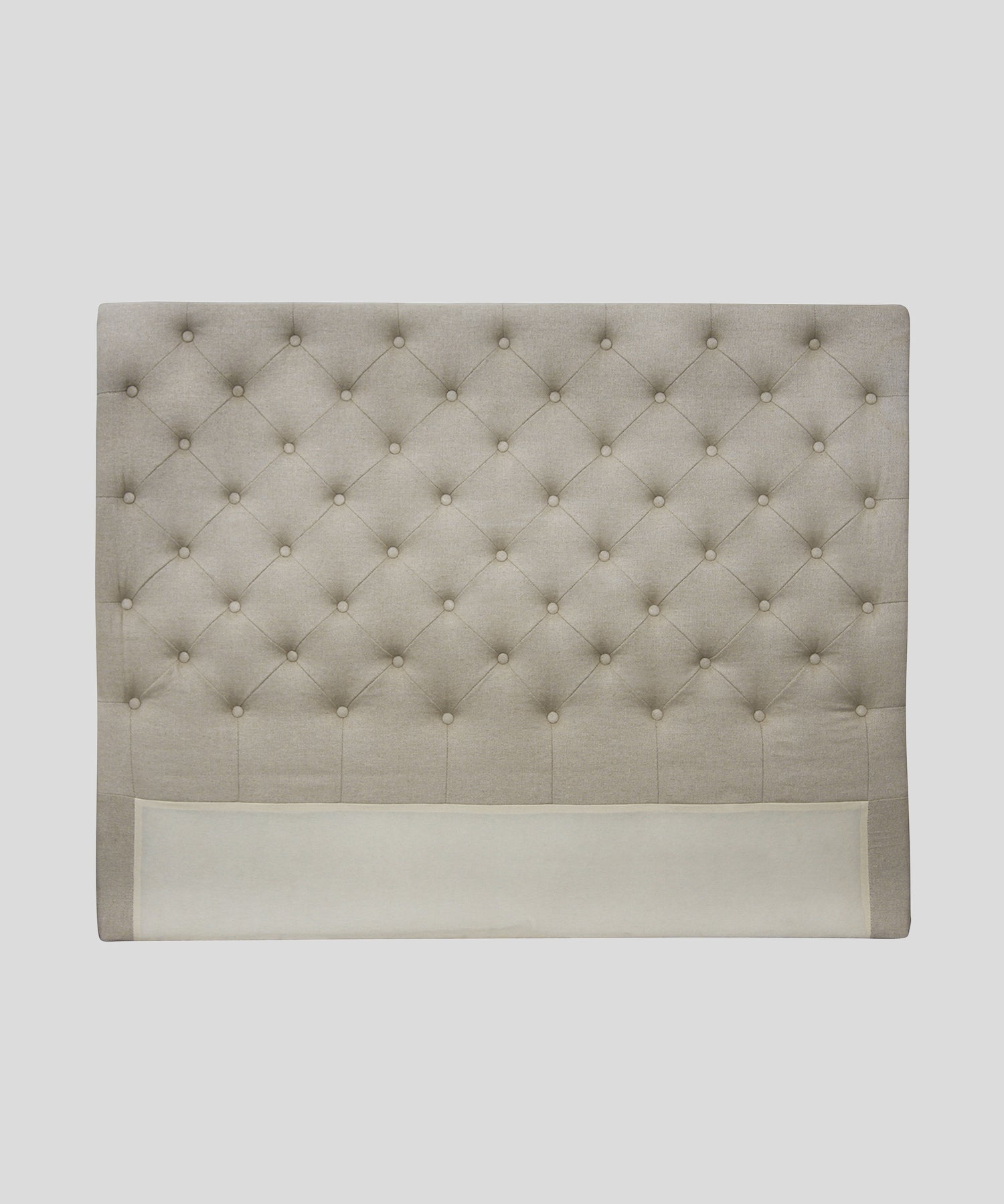Button Linen Natural Headboard | Natural-1