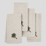 Cabo Embroidered Napkin Set of 4 | Natural-1