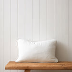 Cairo Rectangle Cushion Cover | White Natural-1