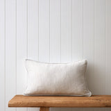 Cairo Rectangle Cushion Cover | White Natural-3