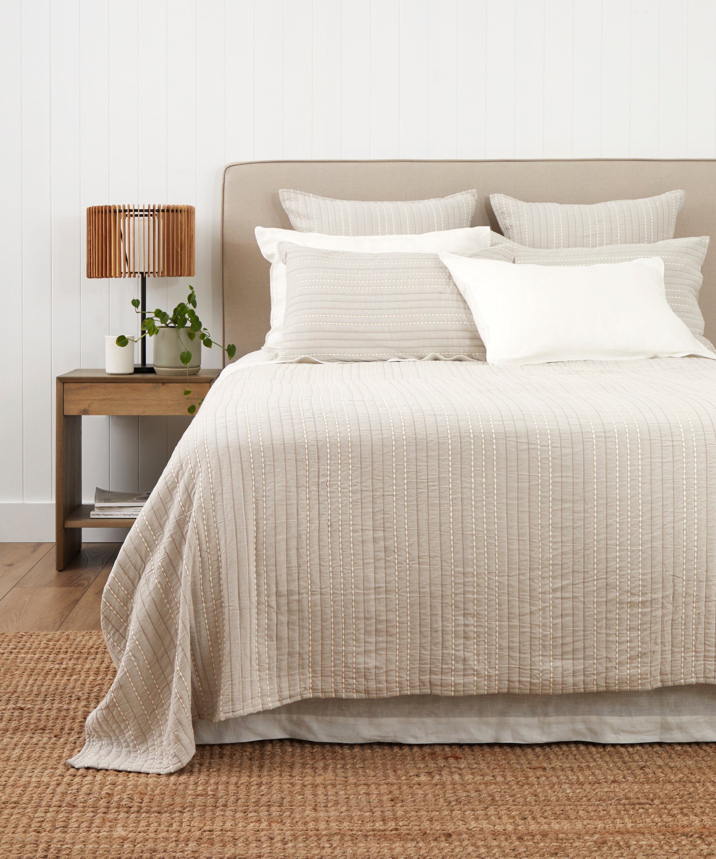 Camden Bed Cover | Natural-1