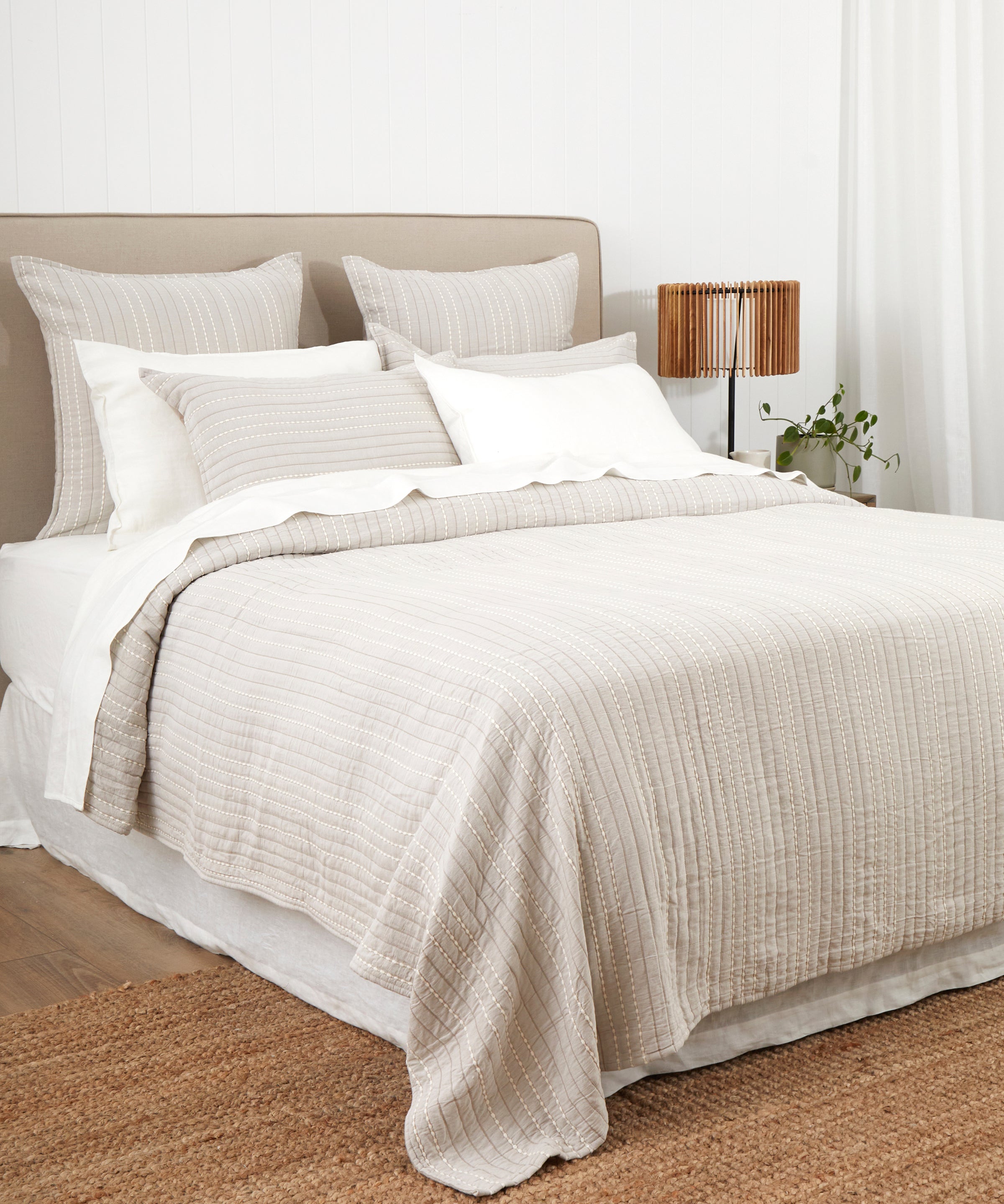 Camden Bed Cover | Natural-3