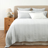 Camden Bed Cover in Duck Egg | Duckegg-1