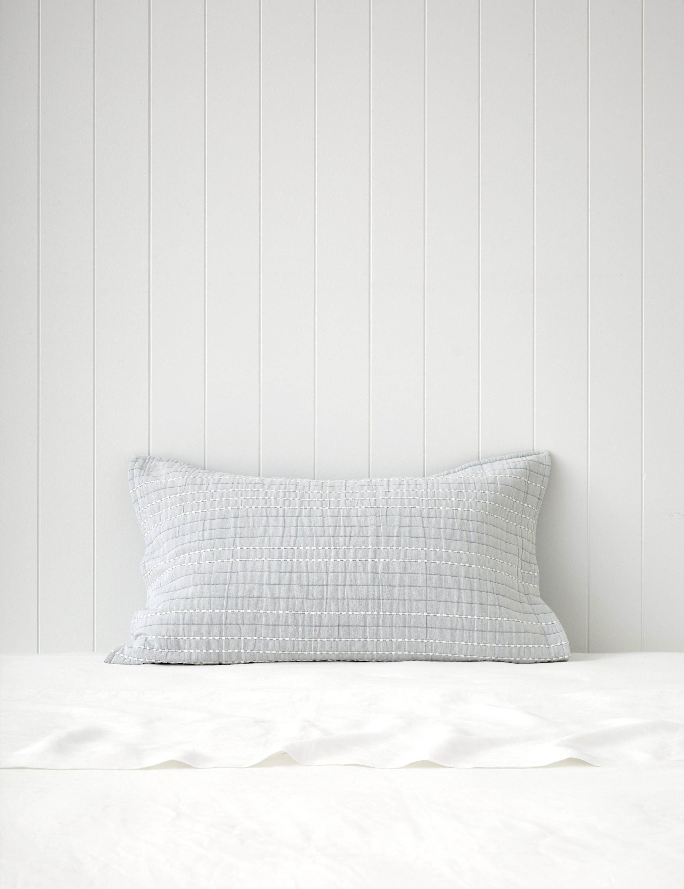 Camden Standard Pillowcase in Duck Egg | Duckegg-1