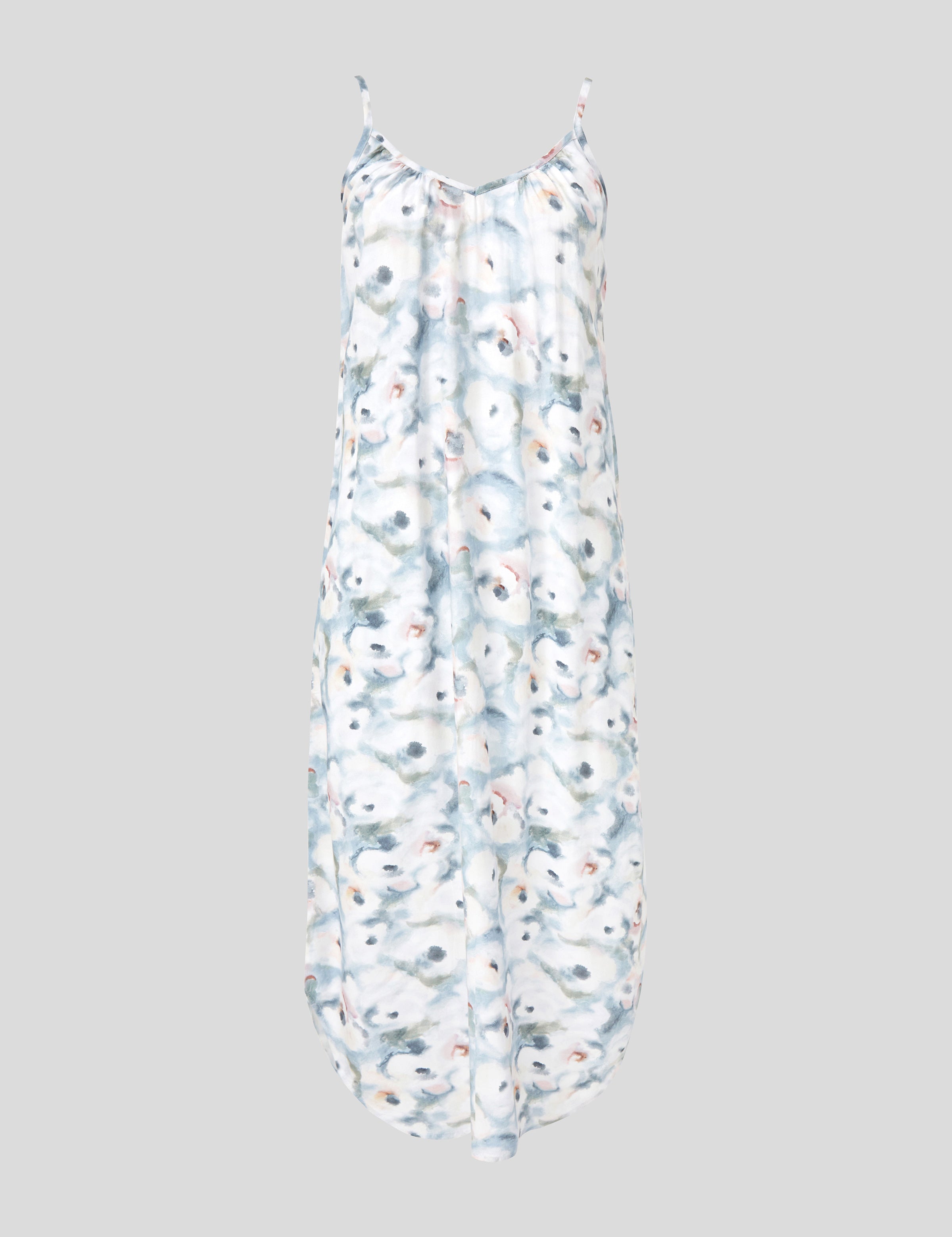 Camille Full Length Nightie | Multi-2