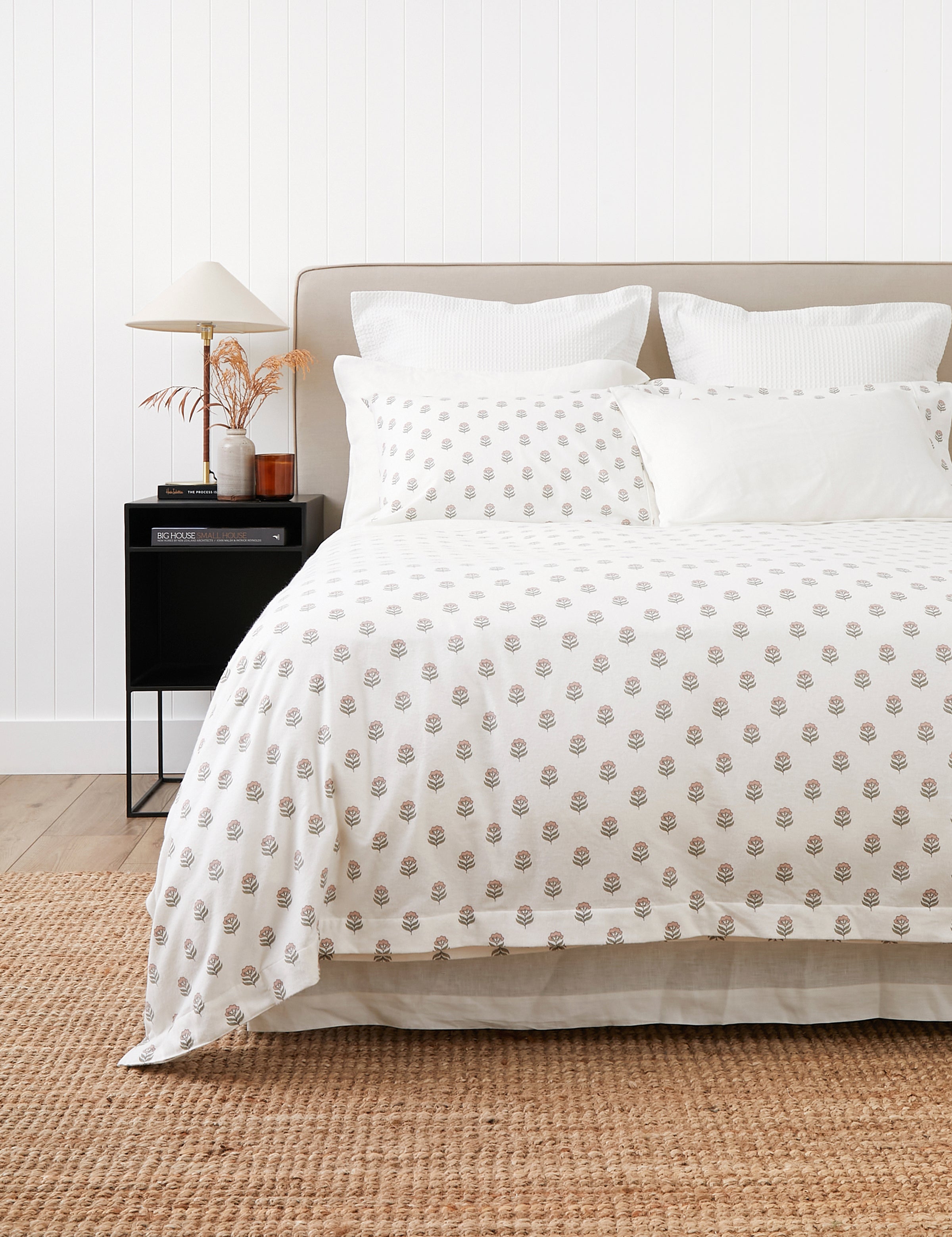 Cardrona Flannel Duvet Cover Set | Floral-1