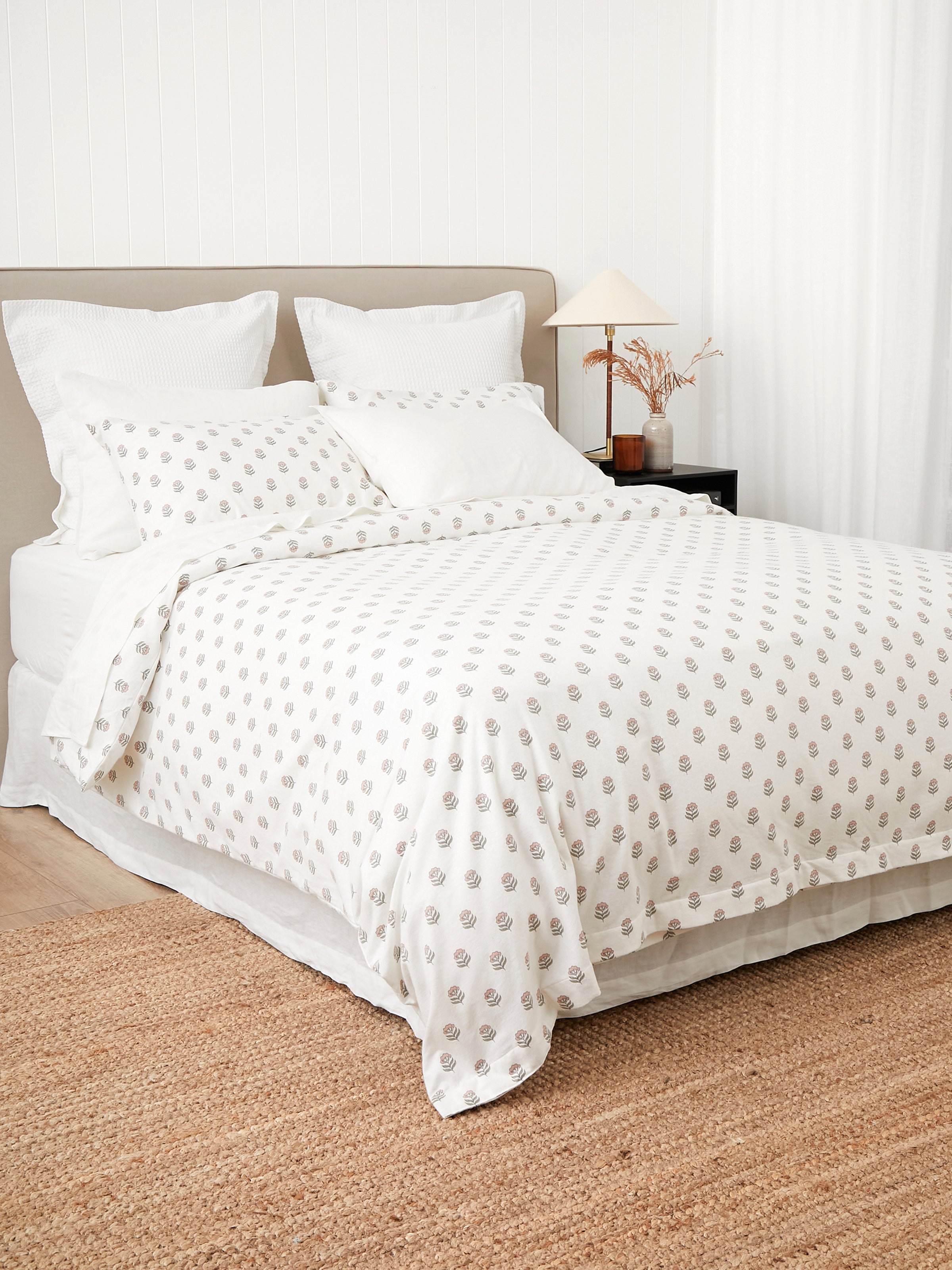 Cardrona Flannel Duvet Cover Set | Floral-3