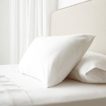 Cardrona Flannel Sheet Set | White-1