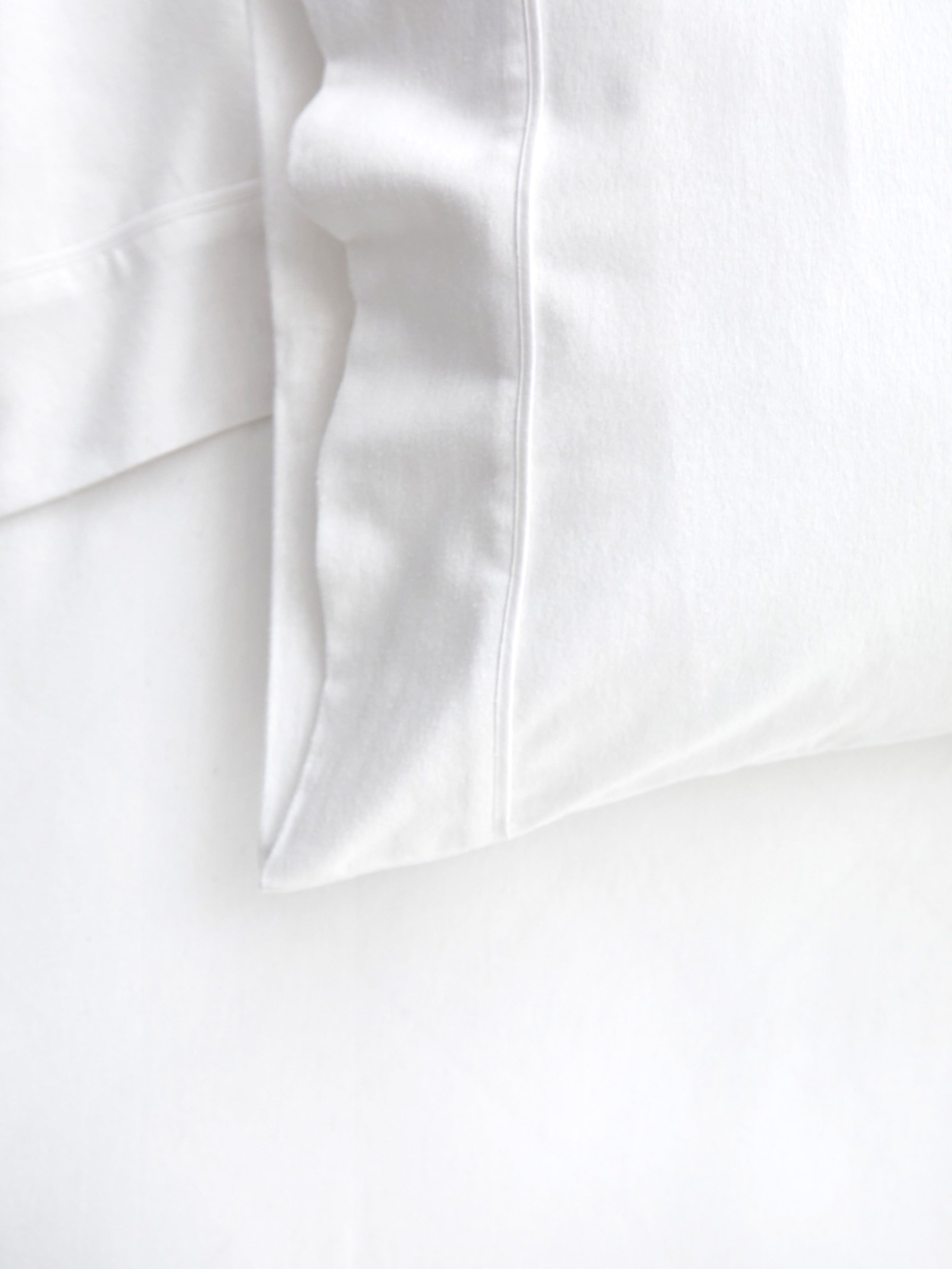 Cardrona Flannel Sheet Set | White-3