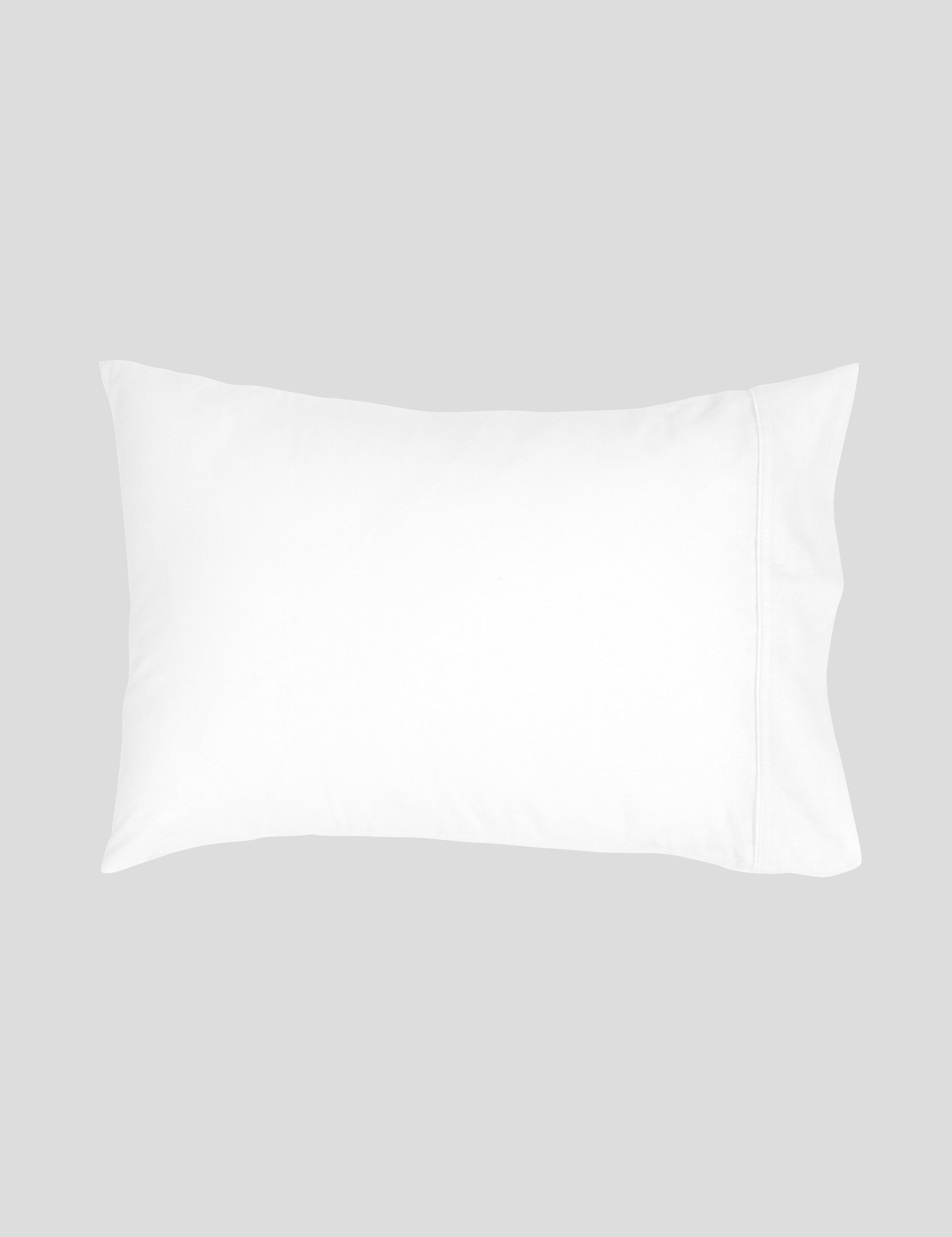 Cardrona Flannel Standard Pillowcase Set | White-1
