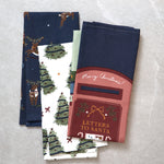 Christmas Magic Tea Towel Set 3 | Multi-1