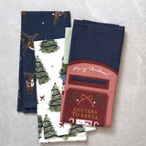 Christmas Magic Tea Towel Set 3 | Multi-1