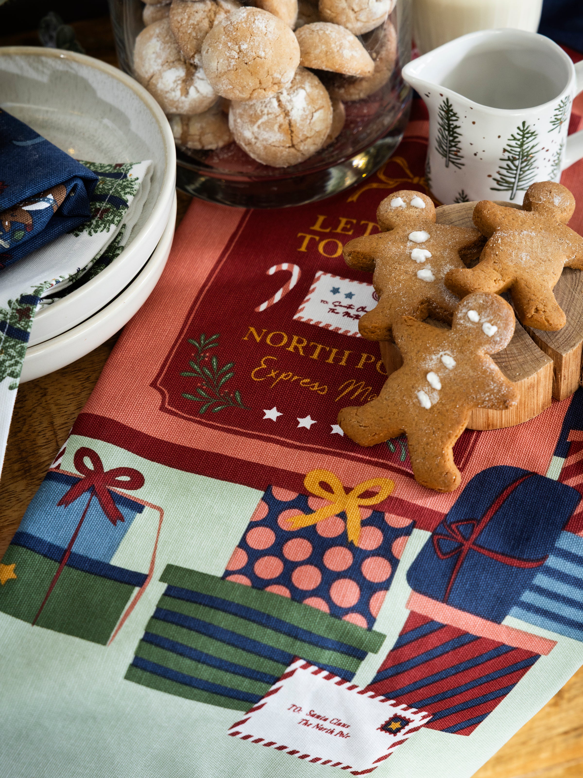 Christmas Magic Tea Towel Set 3 | Multi-2
